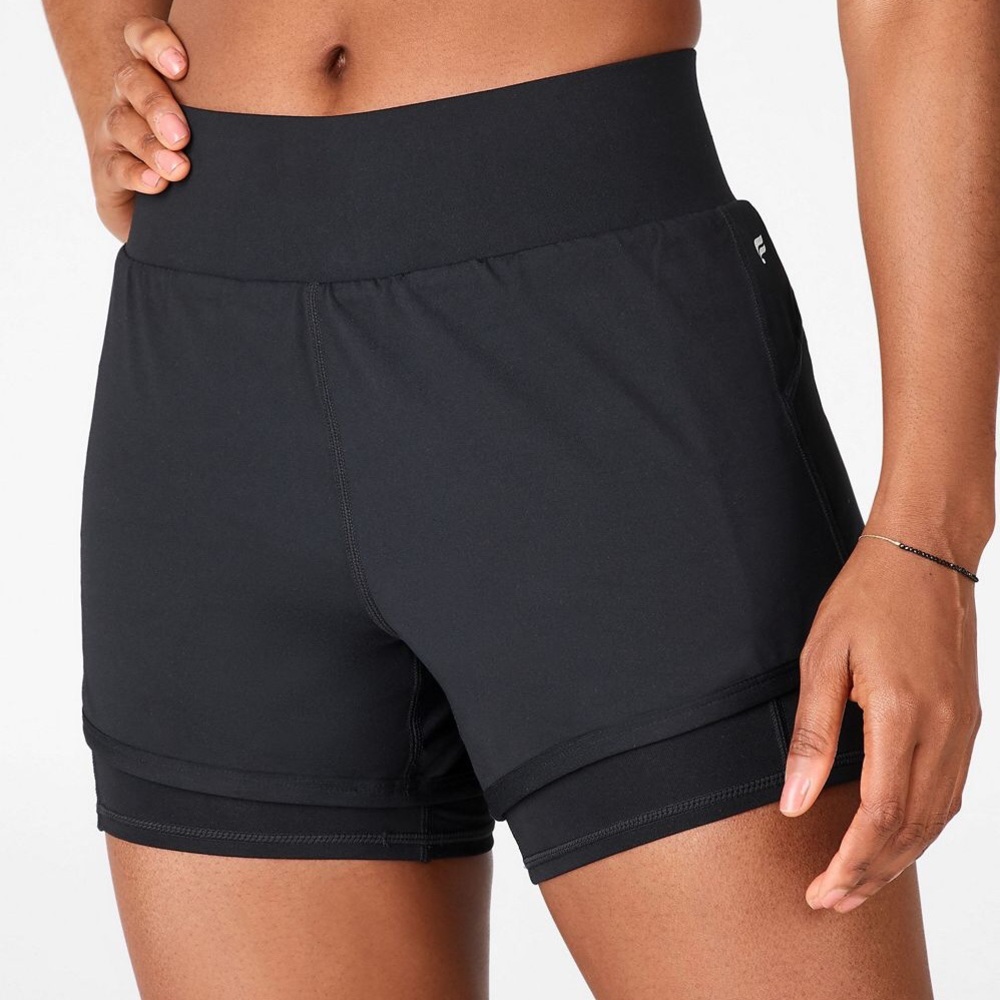 Fabletics Olesia Shine Running Short - Large.